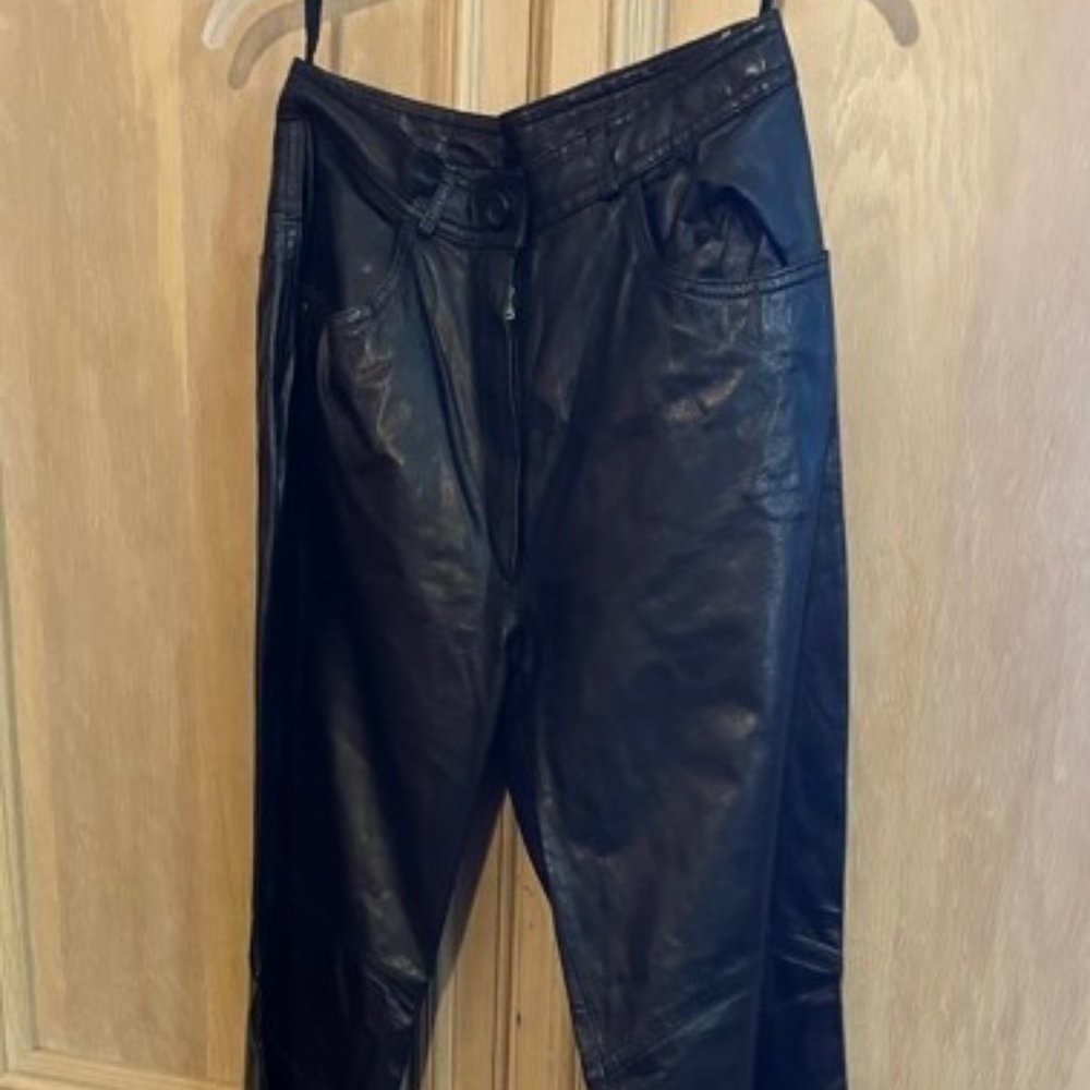 Leather pants